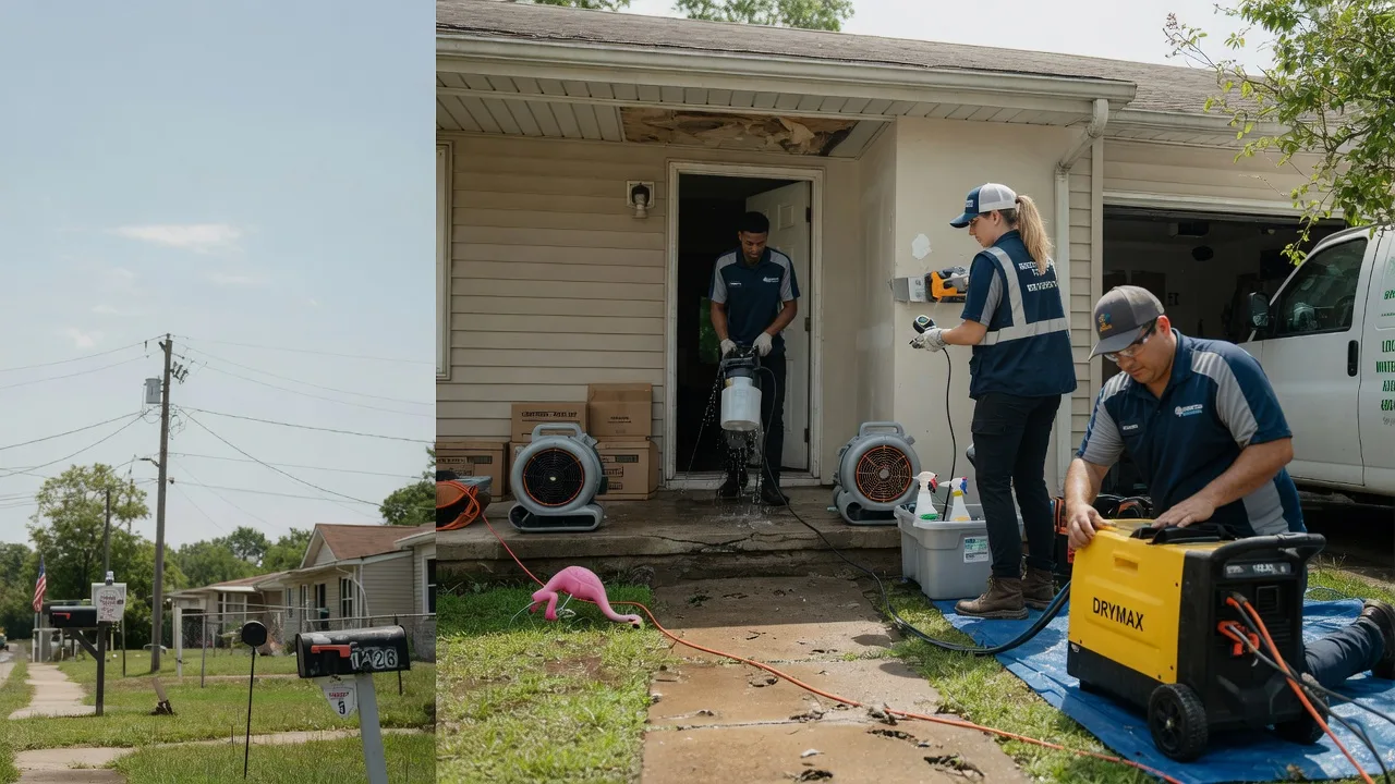 Storm Damage Water Removal in Valley Springs, AR near me